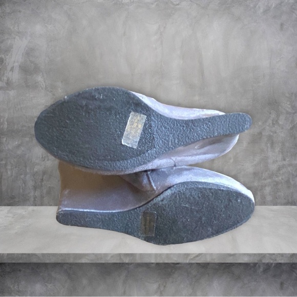 Wedge suede ankle booties - Picture 5 of 6